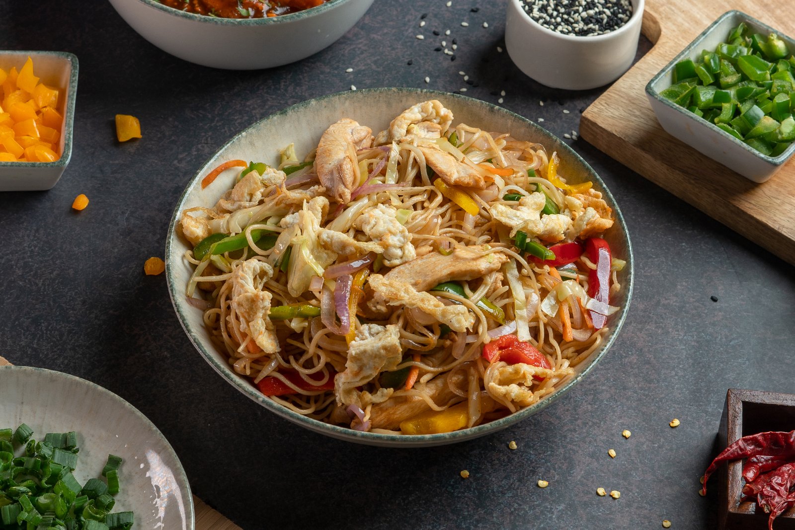 Chicken Hakka Noodles